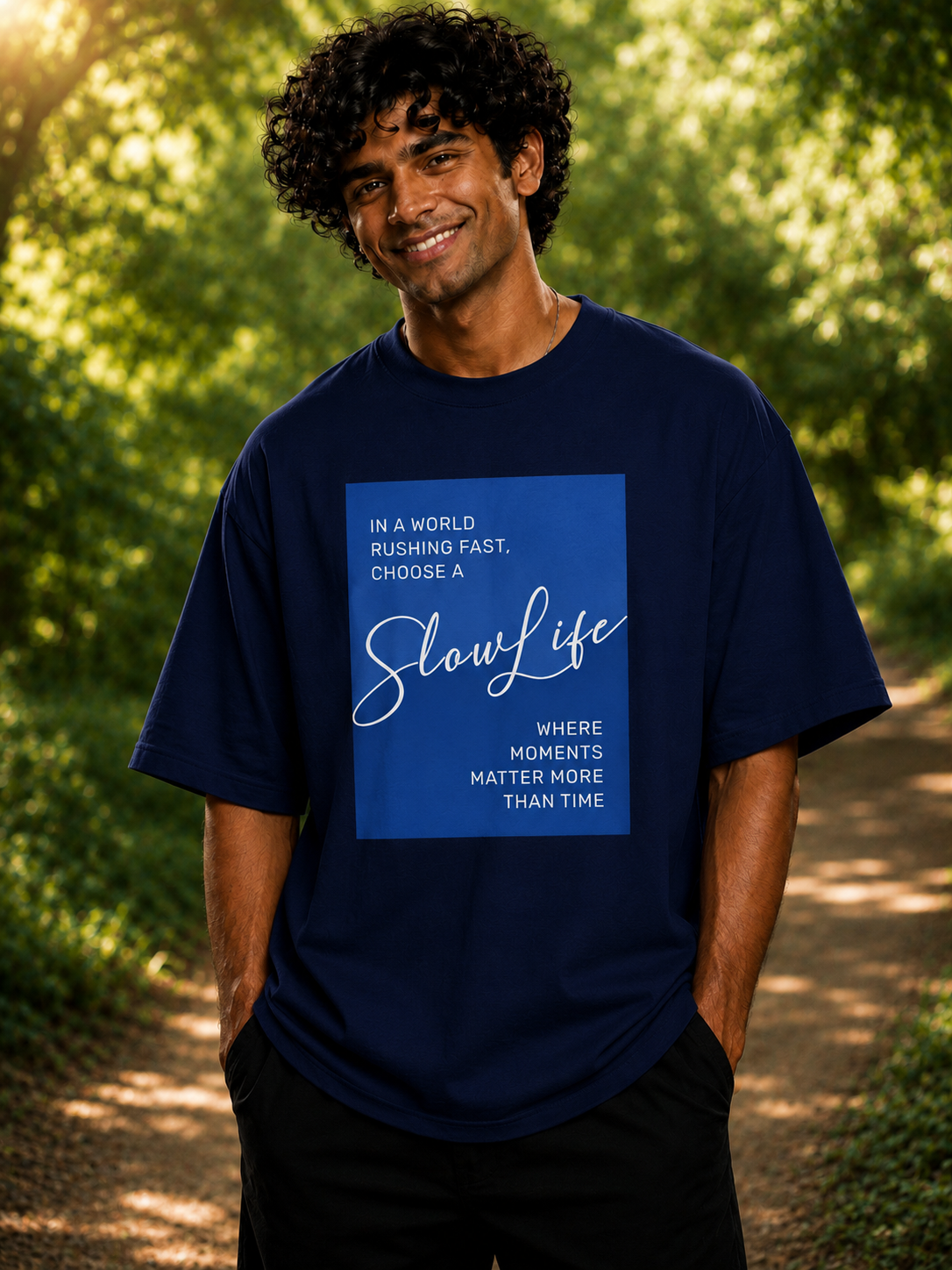 Slow Life Oversized T-Shirt