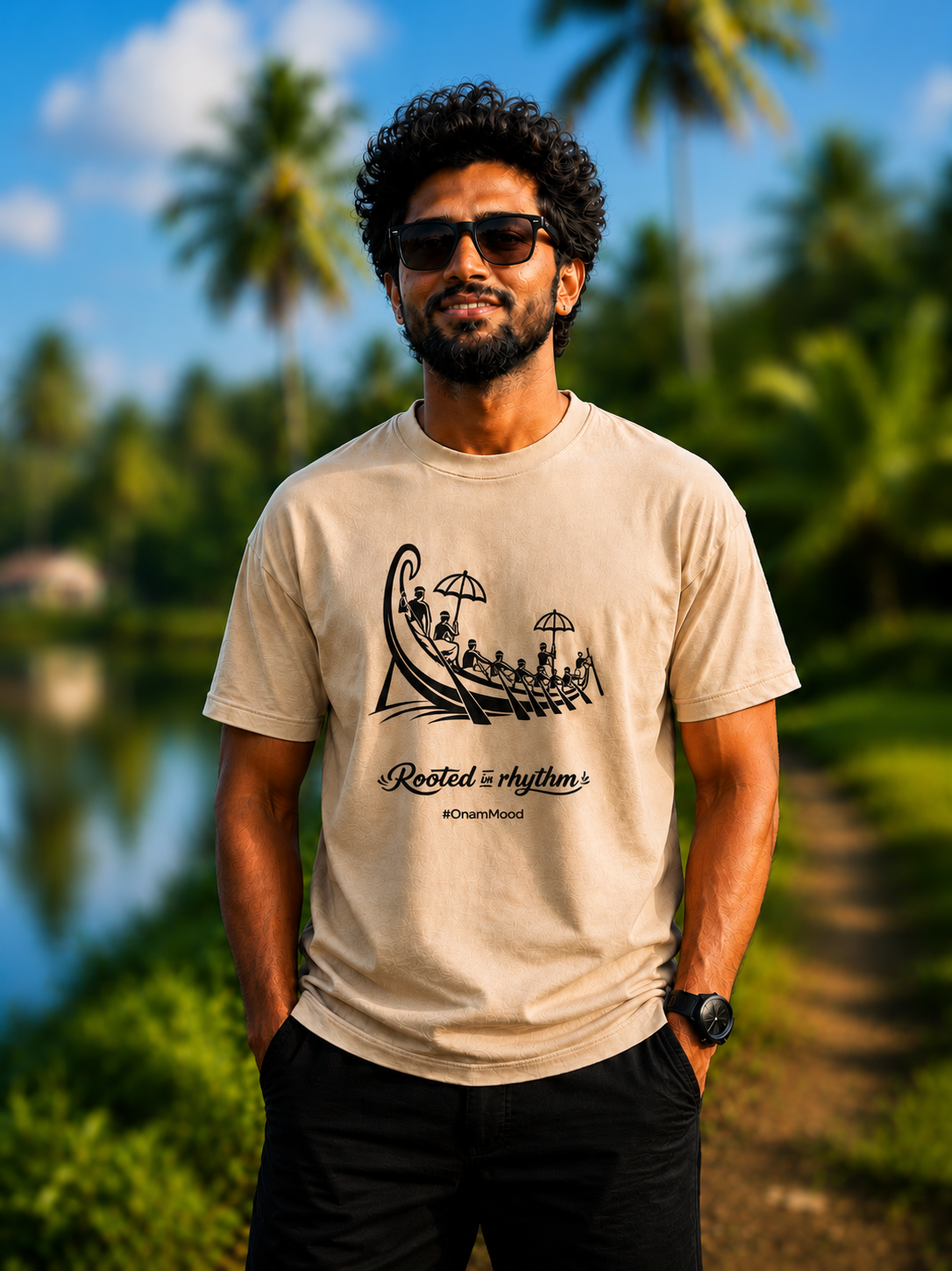 Onam Mood Regular Fit T-shirt