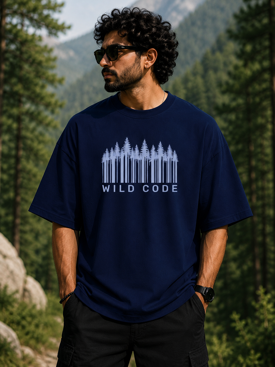 Wild Code Oversized T-shirt