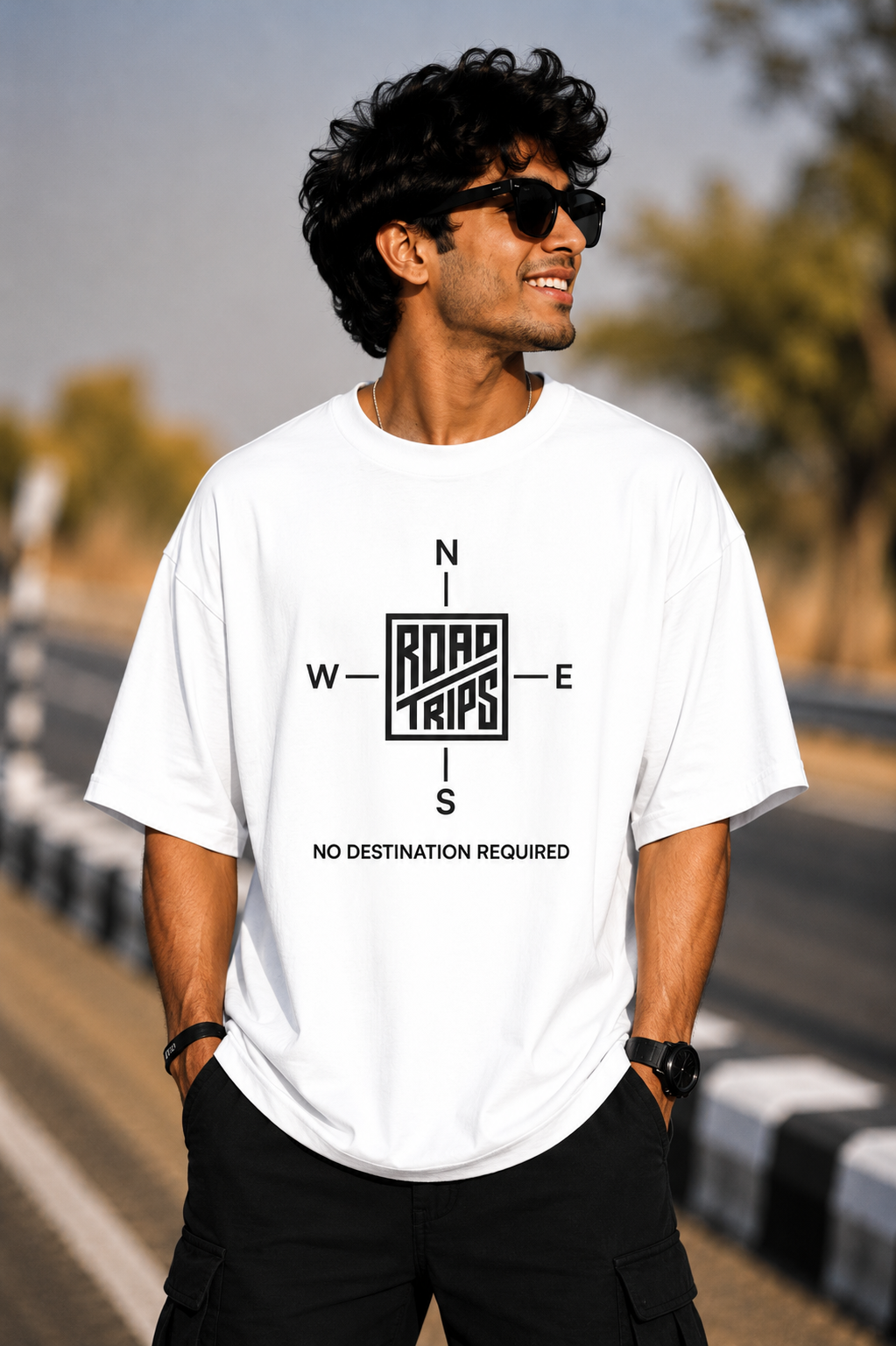 Road Trips Oversized T-shirt