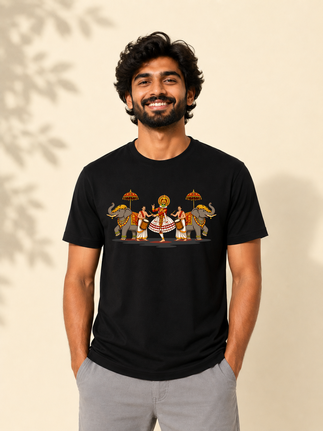 Kathakali Melam Regular Fit T-shirt