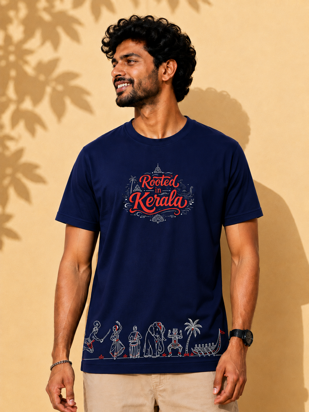Rooted in Kerala Regular Fit T-shirt