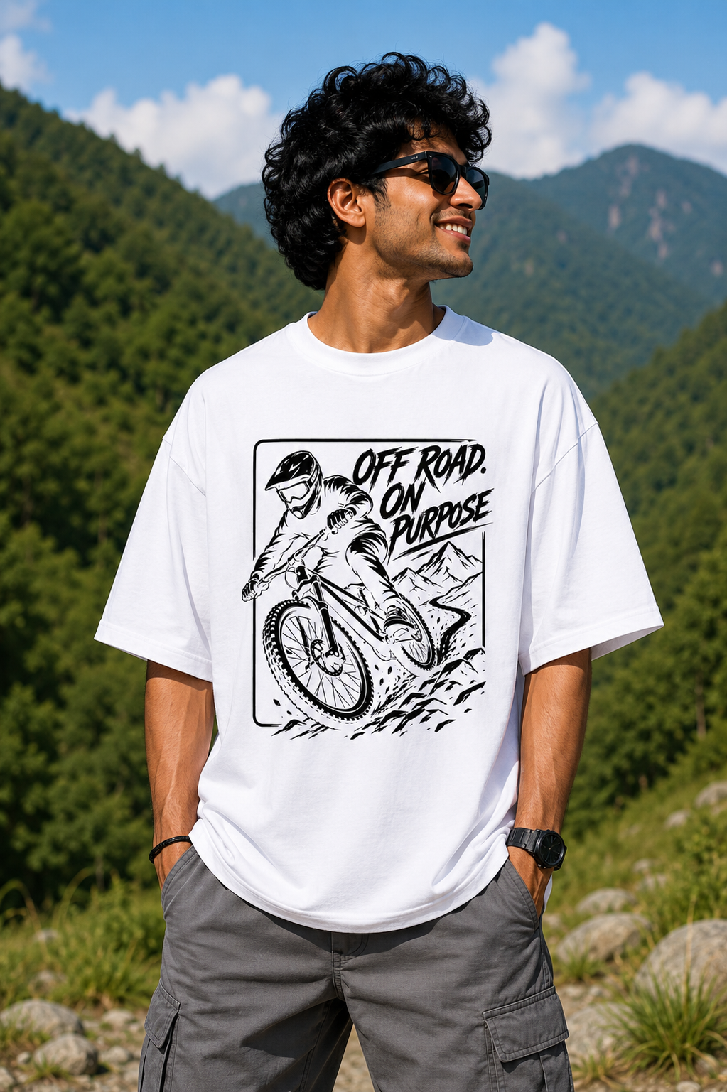 Off Road On Purpose Oversized T-shirt