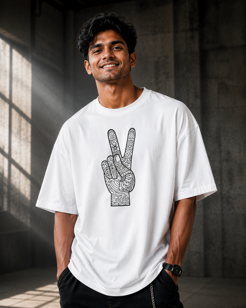Peace Within Oversized T-Shirt