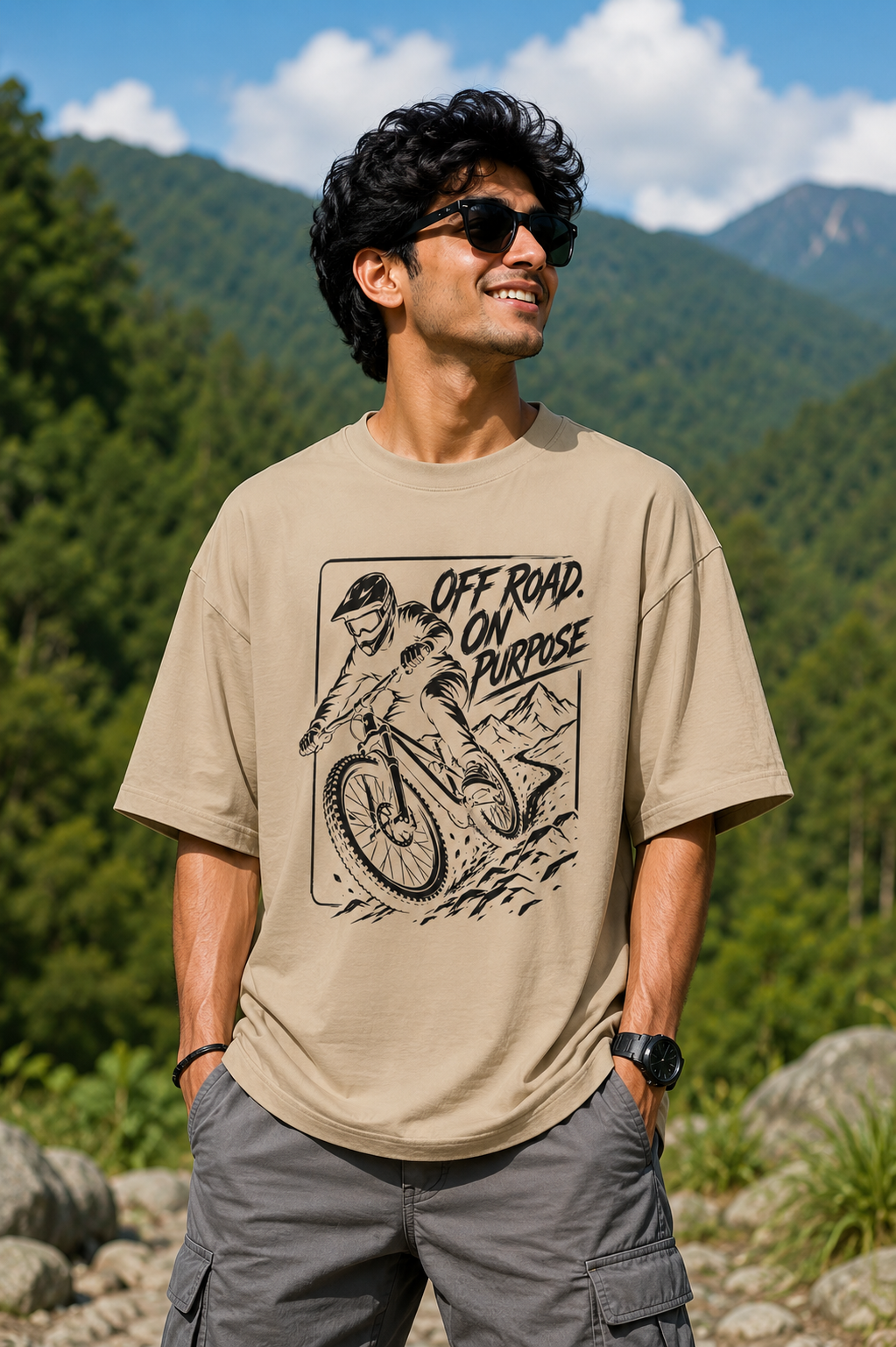 Off Road On Purpose Oversized T-shirt
