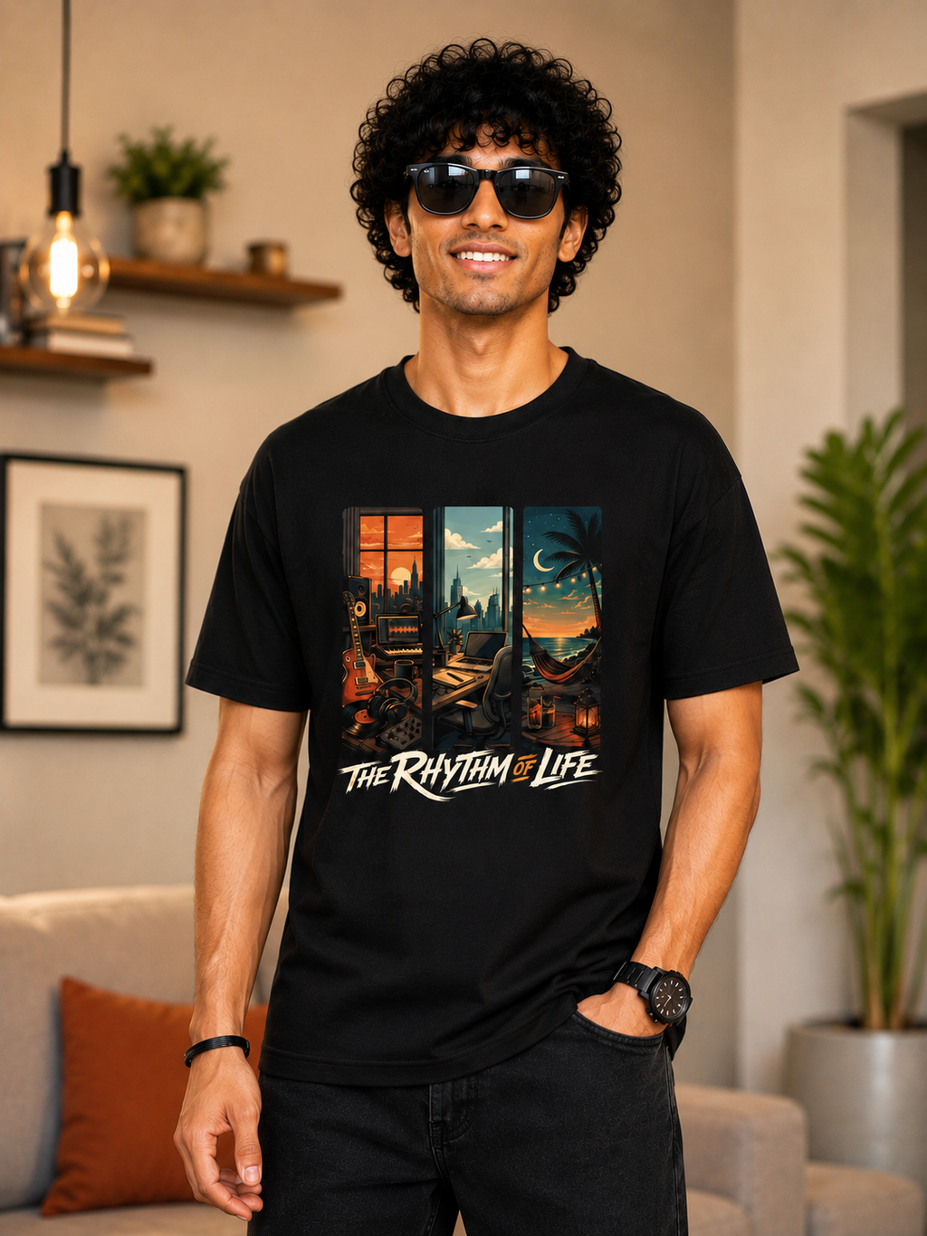 Rhythm Of Life Regular Fit T-shirt