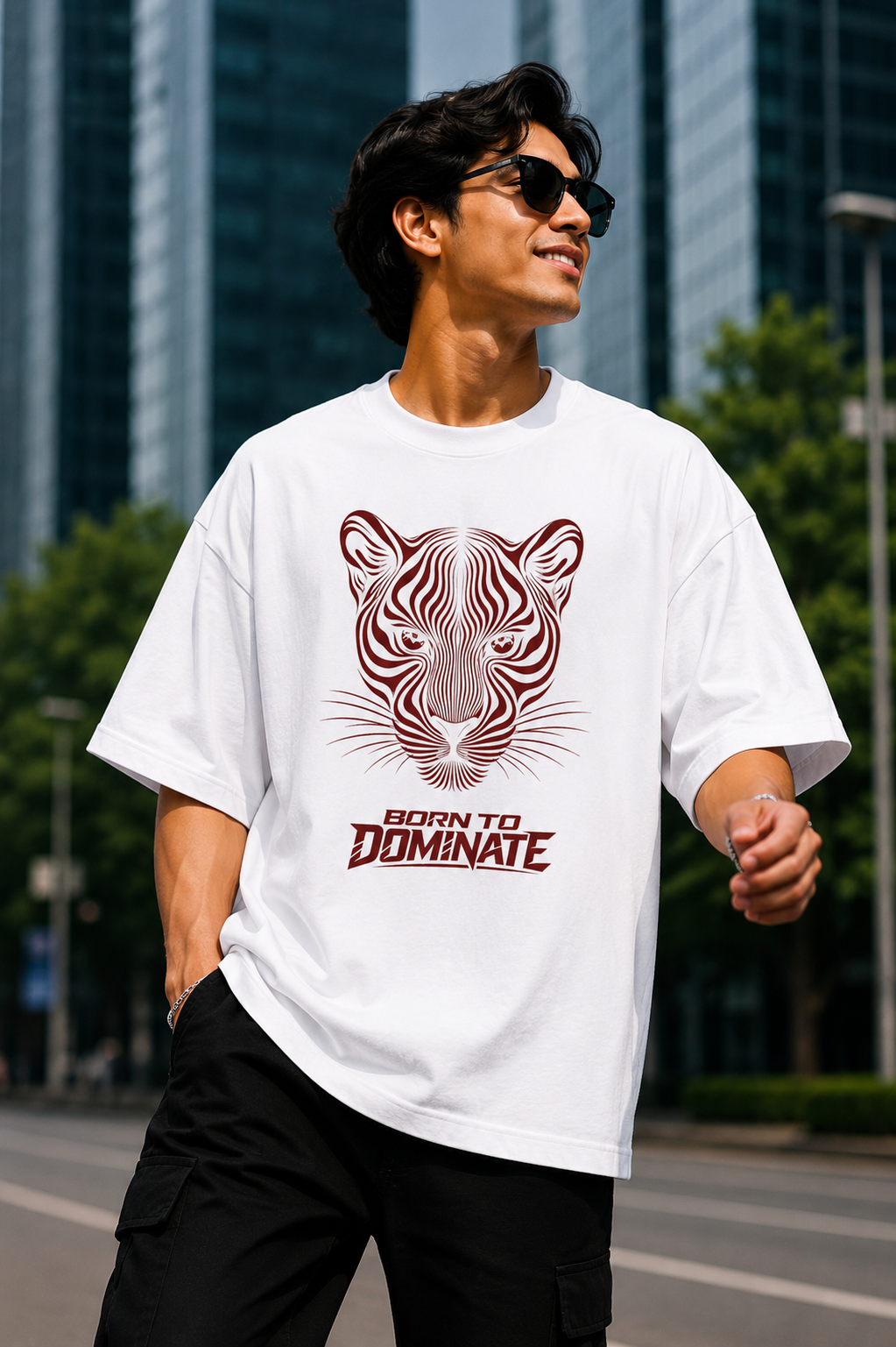Born to Dominate Oversized T-shirt