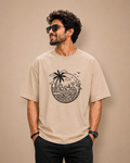 Coastal Lines Oversized T-Shirt