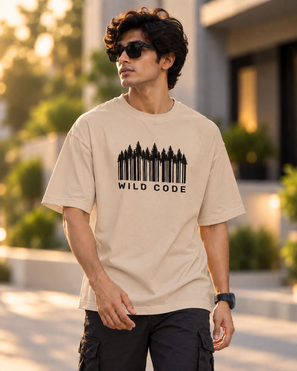Wild Code Oversized T-shirt