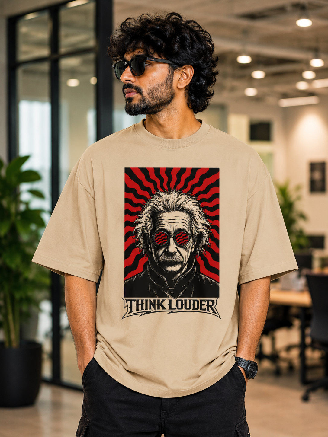 Think Louder Oversized T-shirt