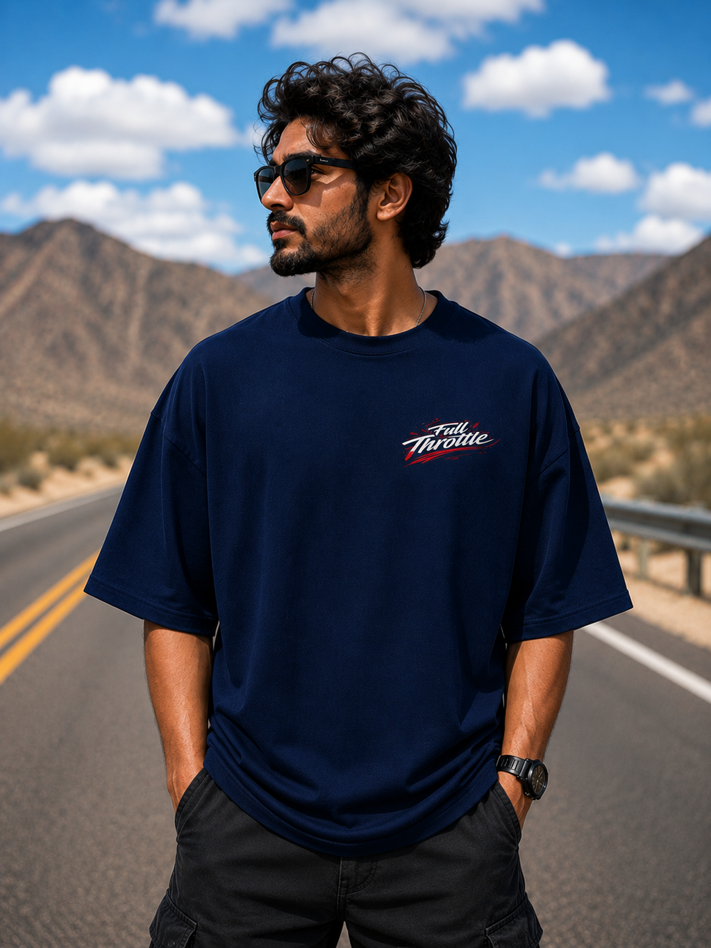 Full Throttle Oversized T-Shirt