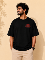Theyyam Crest Oversized T-shirt